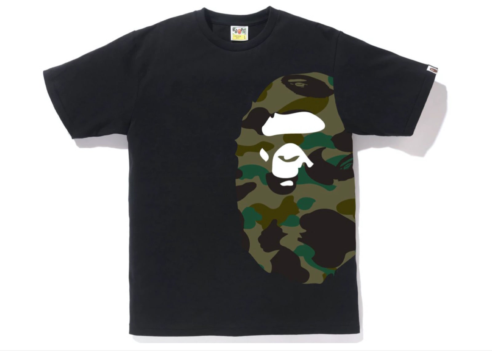 slide 1 - 1st Camo Side Big Ape Head Tee
