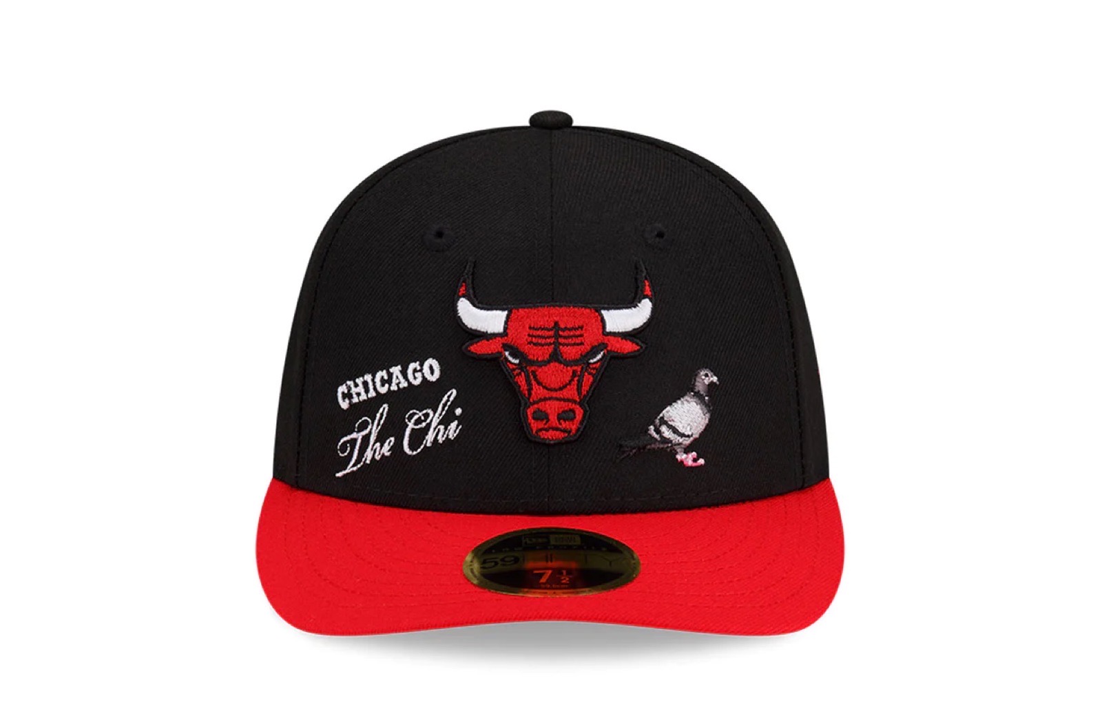slide 1 - 59FIFTY Chicago Bulls NBA X Staples Black LP Cap
