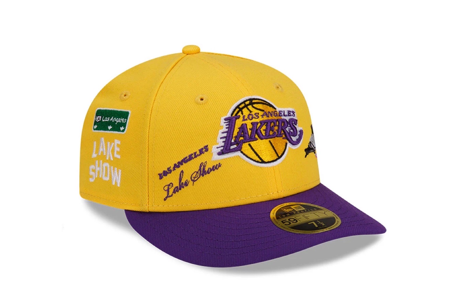 slide 2 - 59FIFTY Los Aangeles Lakers Yellow Cap