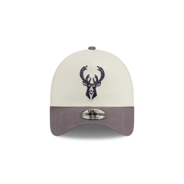 slide 2 - 9FORTY Milwaukee Bucks Visor Pop Snapback