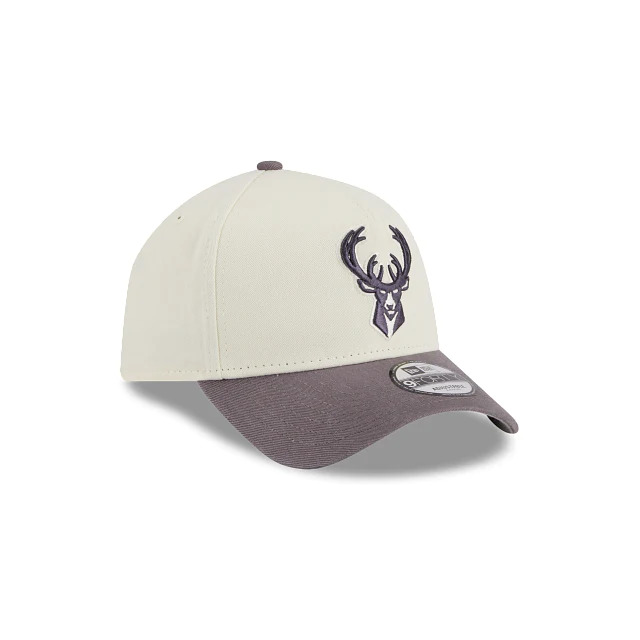 slide 3 - 9FORTY Milwaukee Bucks Visor Pop Snapback