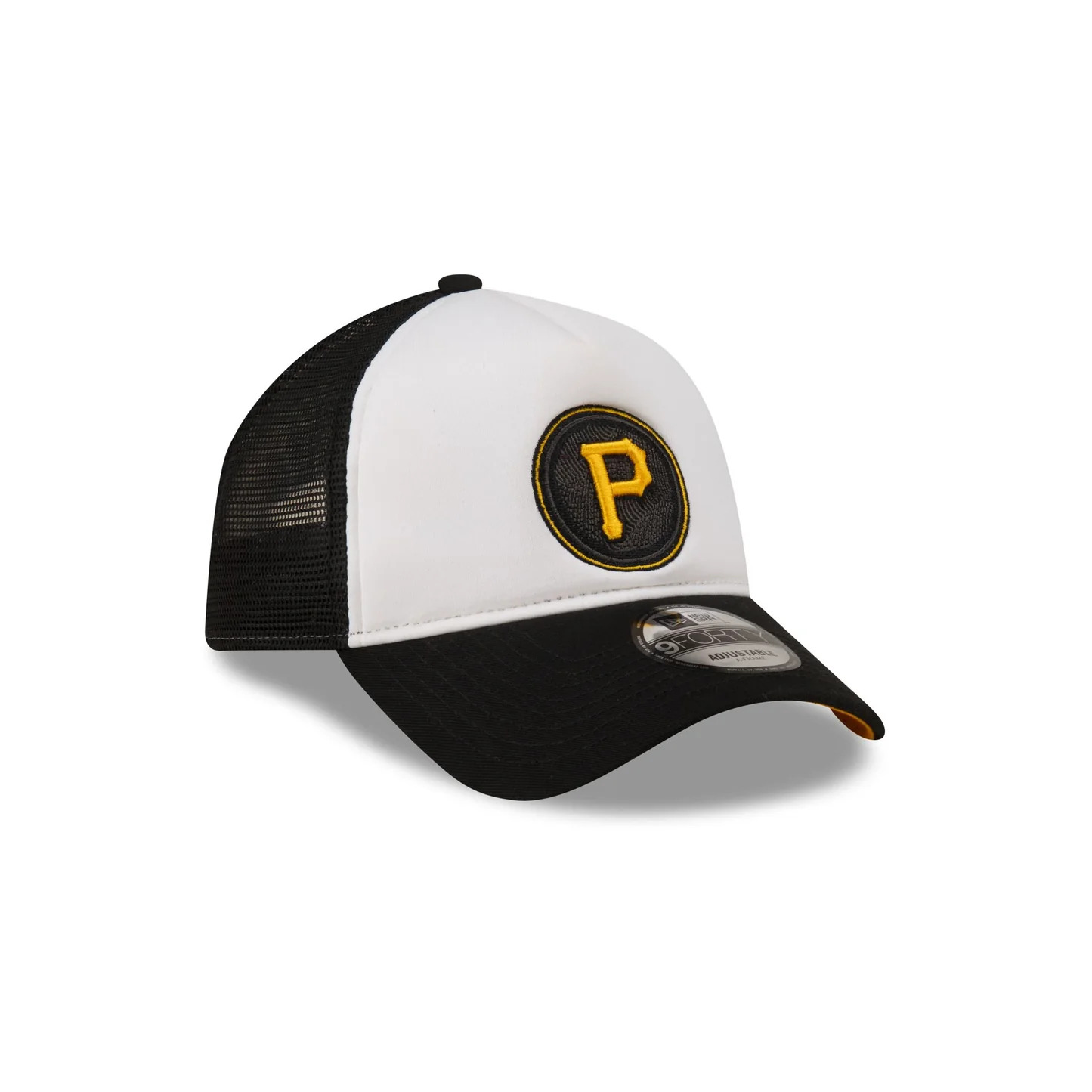 slide 1 - 9FORTY Pittsburgh Pirates White Crown Trucker