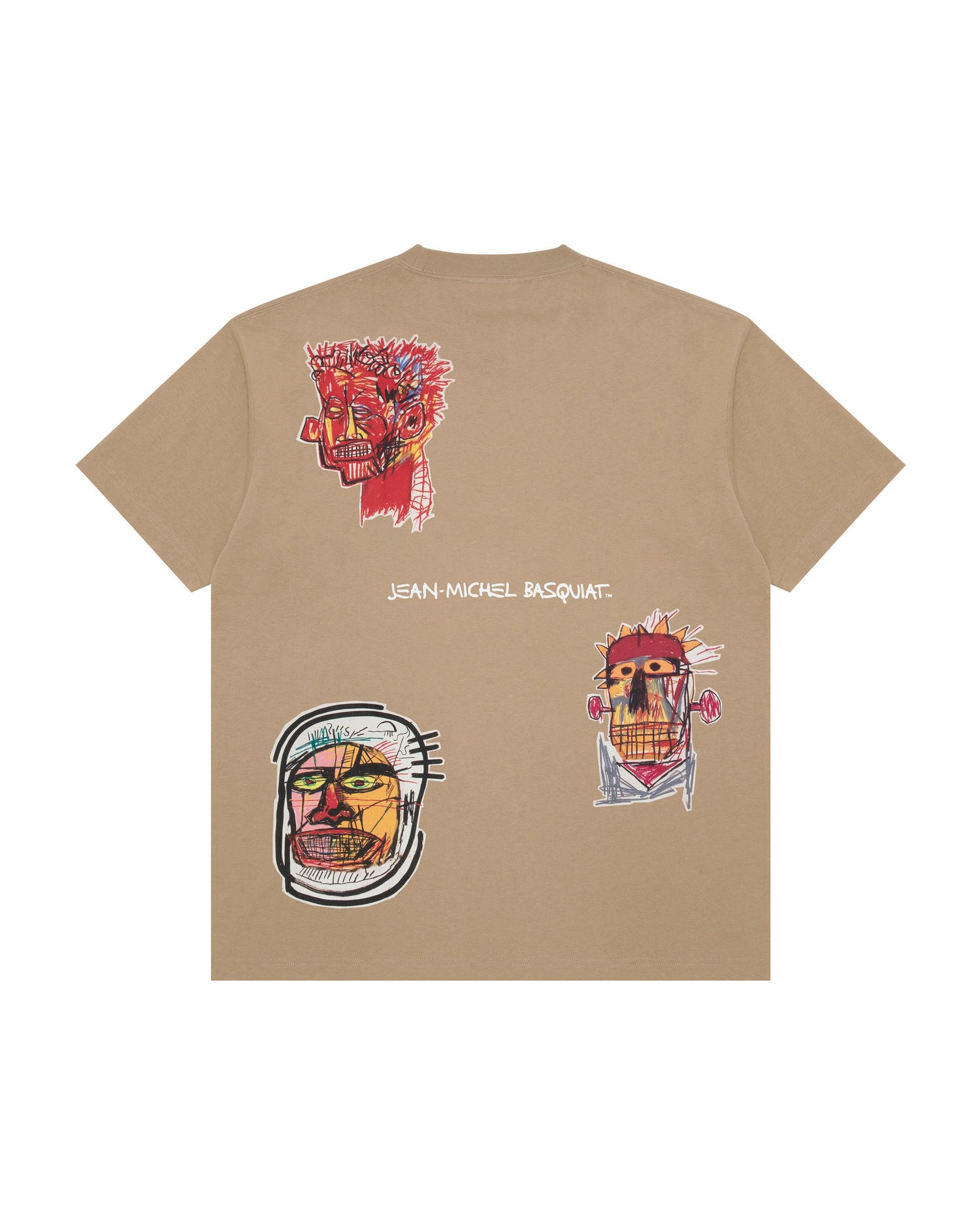 slide 2 - Aape x Jean-Michel Basquiat Sand Tee