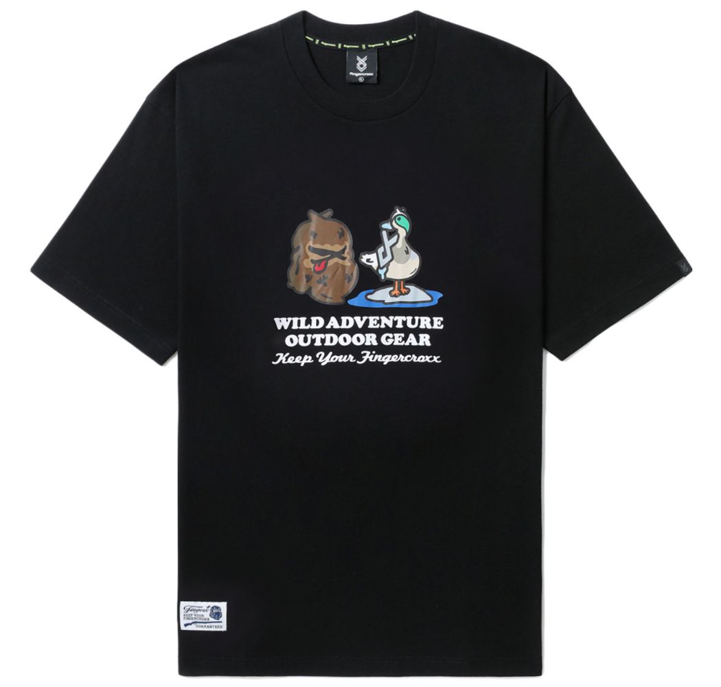 slide 1 - Adventure Black Tee