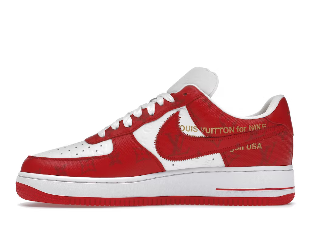 slide 3 - Air Force 1 Low By Virgil Abloh White Red
