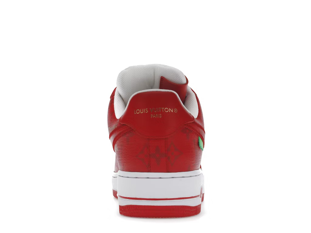 slide 4 - Air Force 1 Low By Virgil Abloh White Red