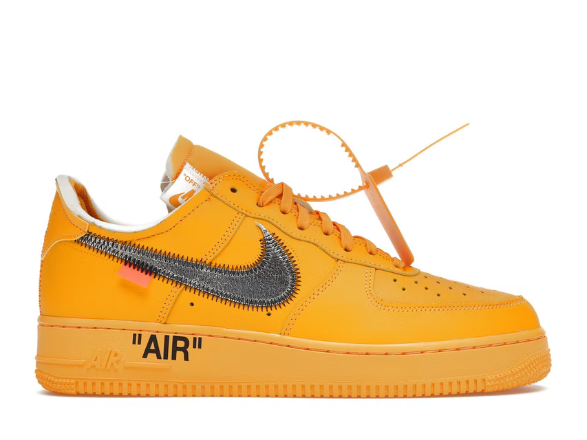 slide 1 - Air Force 1 Low Off-White ICA University Gold