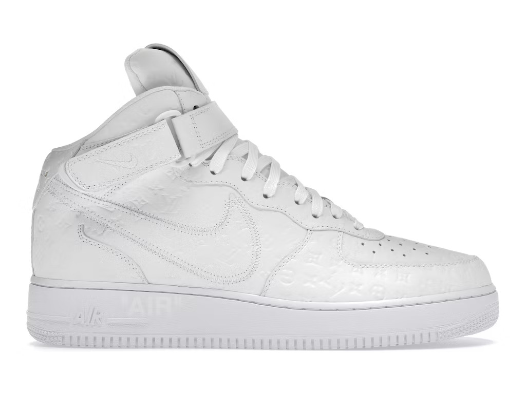 slide 1 - Air Force 1 Mid By Virgil Abloh White