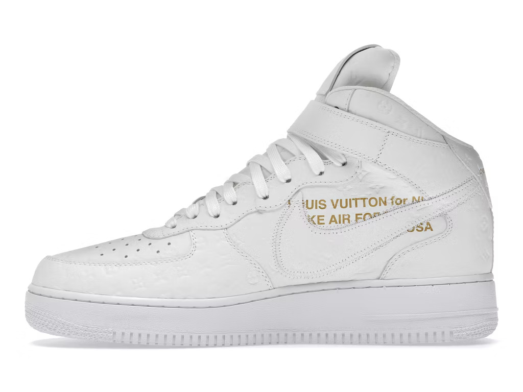 slide 3 - Air Force 1 Mid By Virgil Abloh White