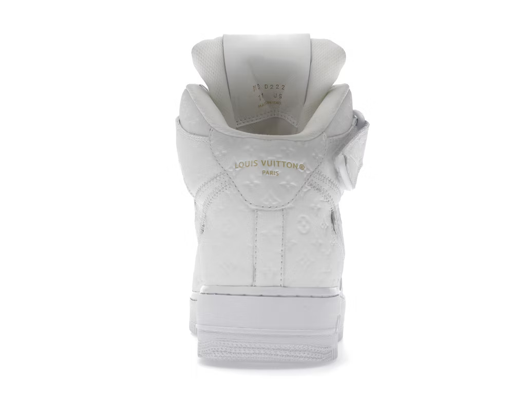 slide 4 - Air Force 1 Mid By Virgil Abloh White