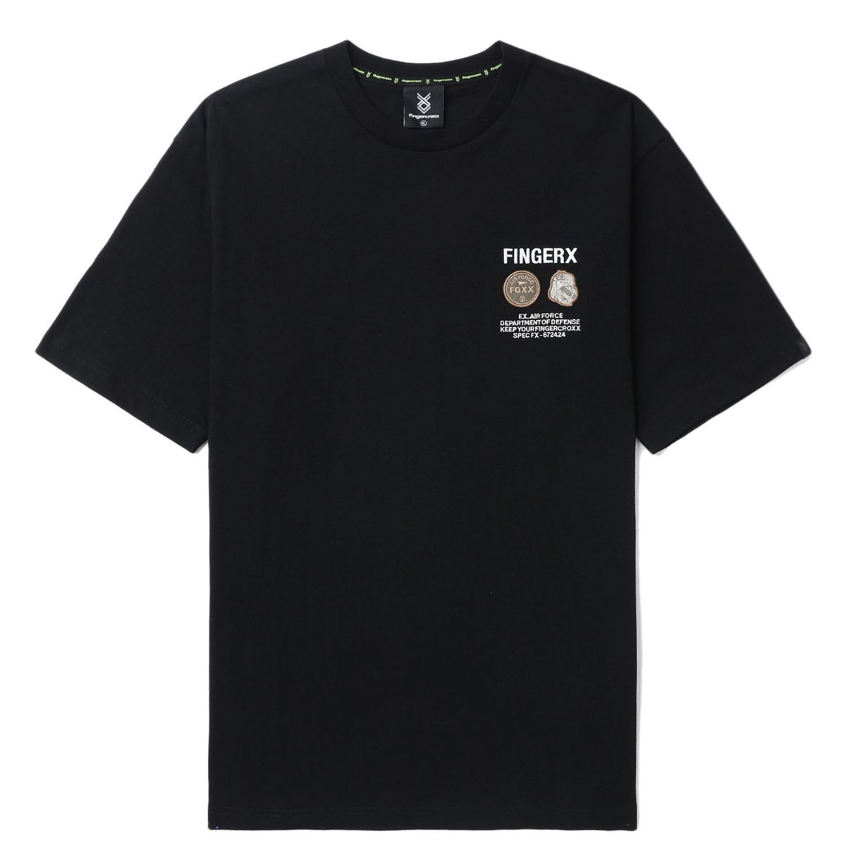 slide 1 - Air Force Black Tee
