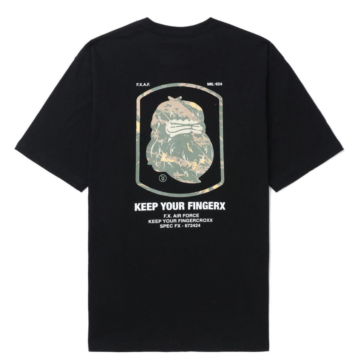 slide 2 - Air Force Black Tee