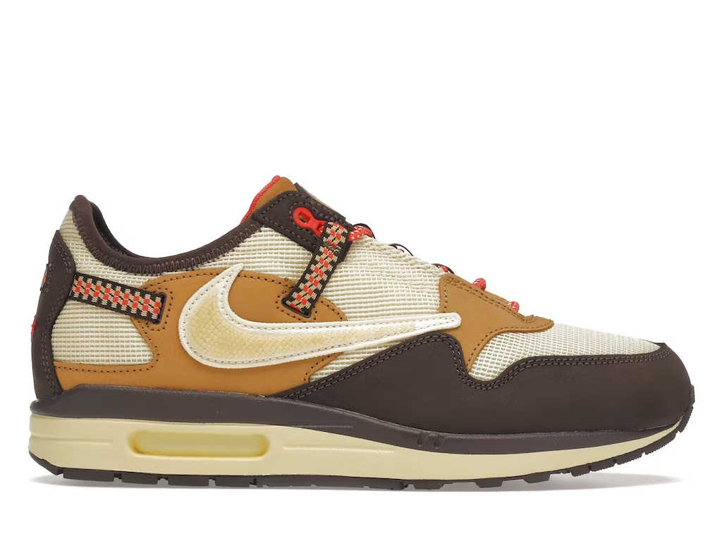 slide 1 - Air Max 1 Travis Scott Cactus Jack Baroque Brown