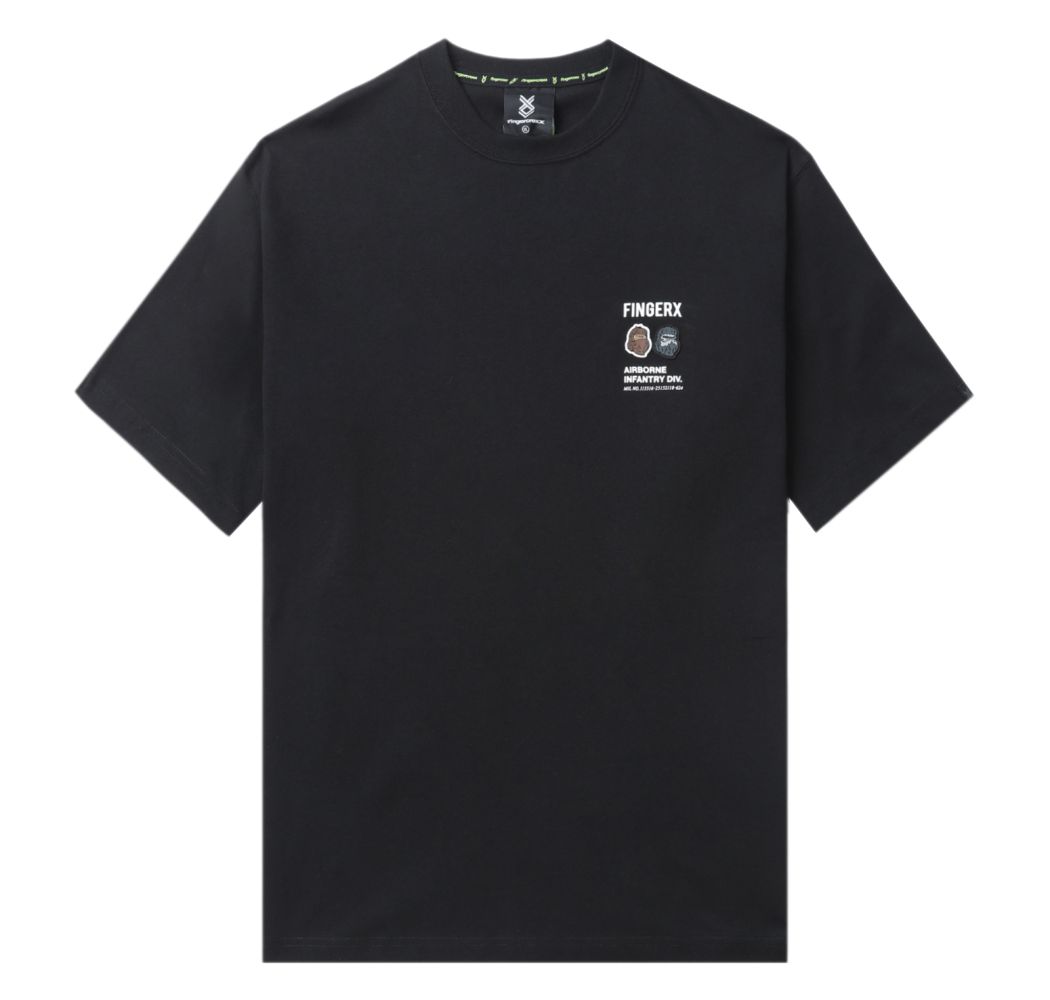 slide 1 - Airborne Black Tee