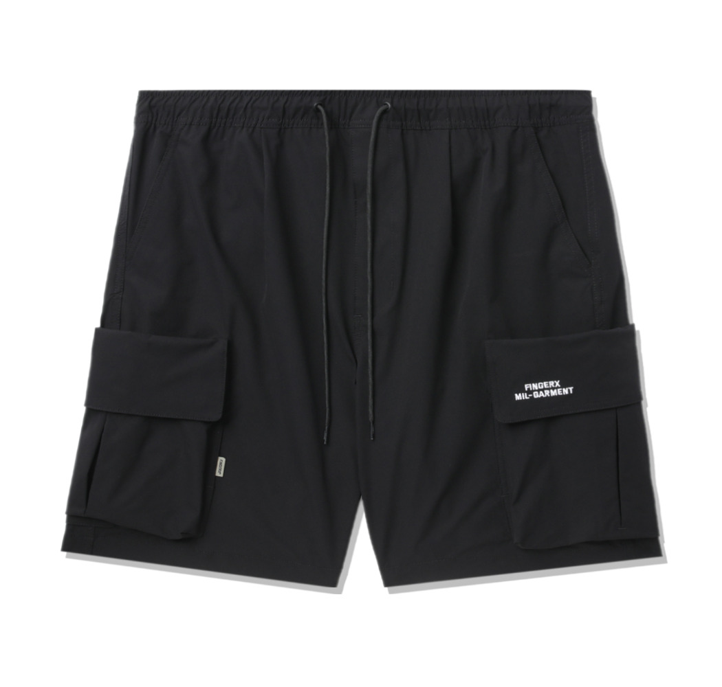 slide 1 - Airborne Infantry Black Shorts