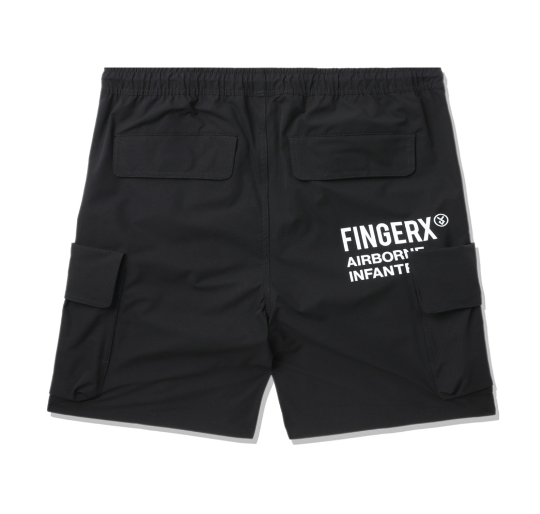 slide 2 - Airborne Infantry Black Shorts