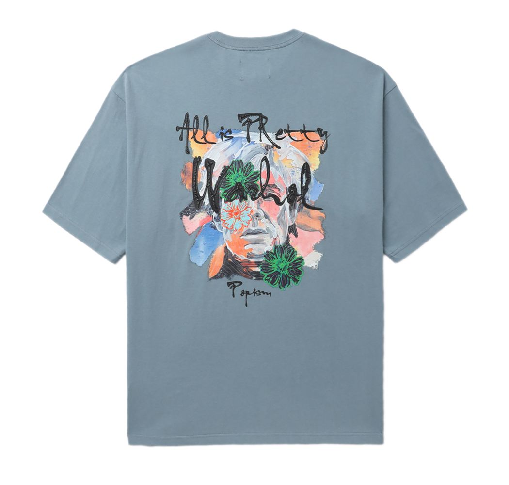 slide 1 - All is Pretty Light Blue Tee