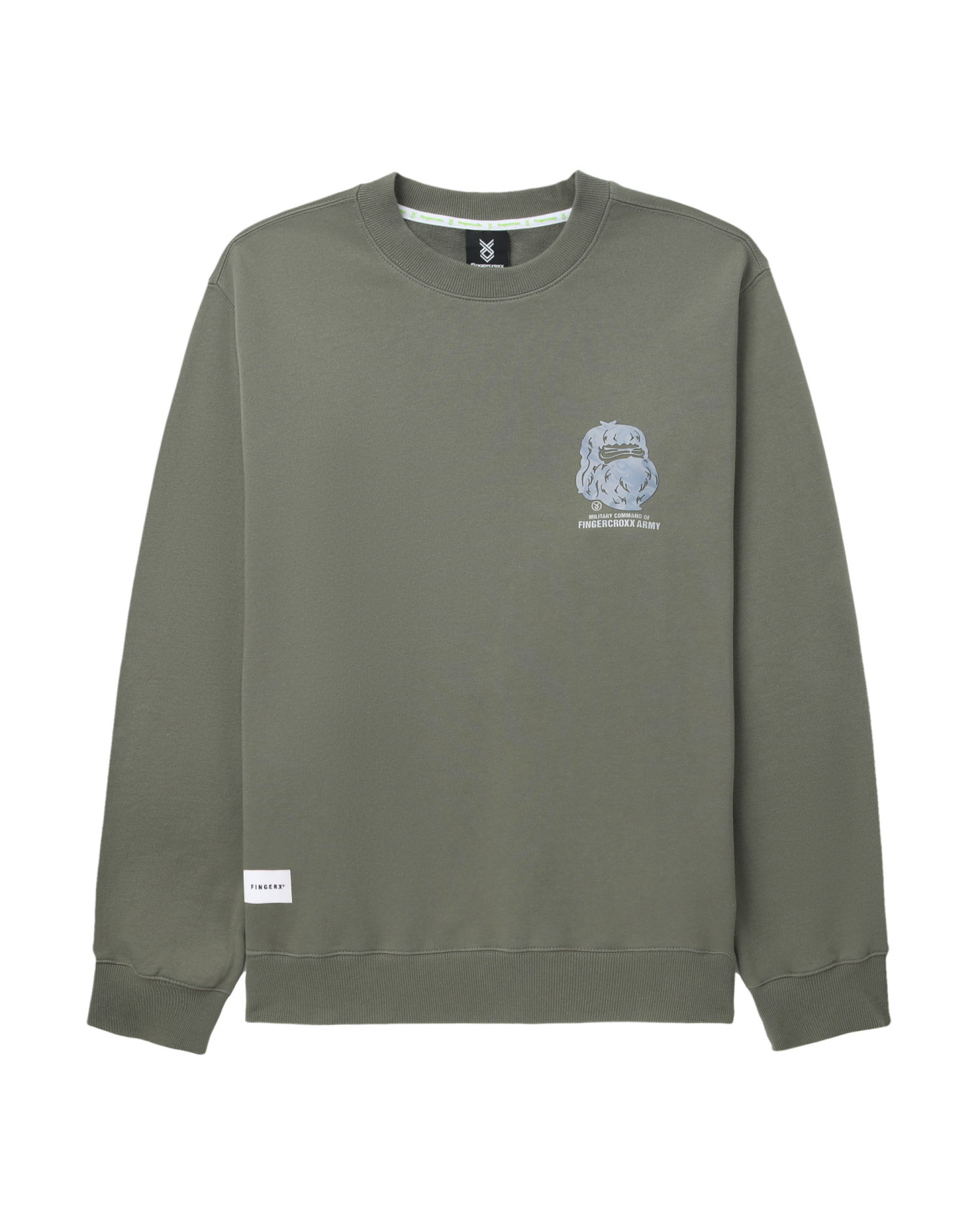 slide 2 - Army Khaki Sweatshirt