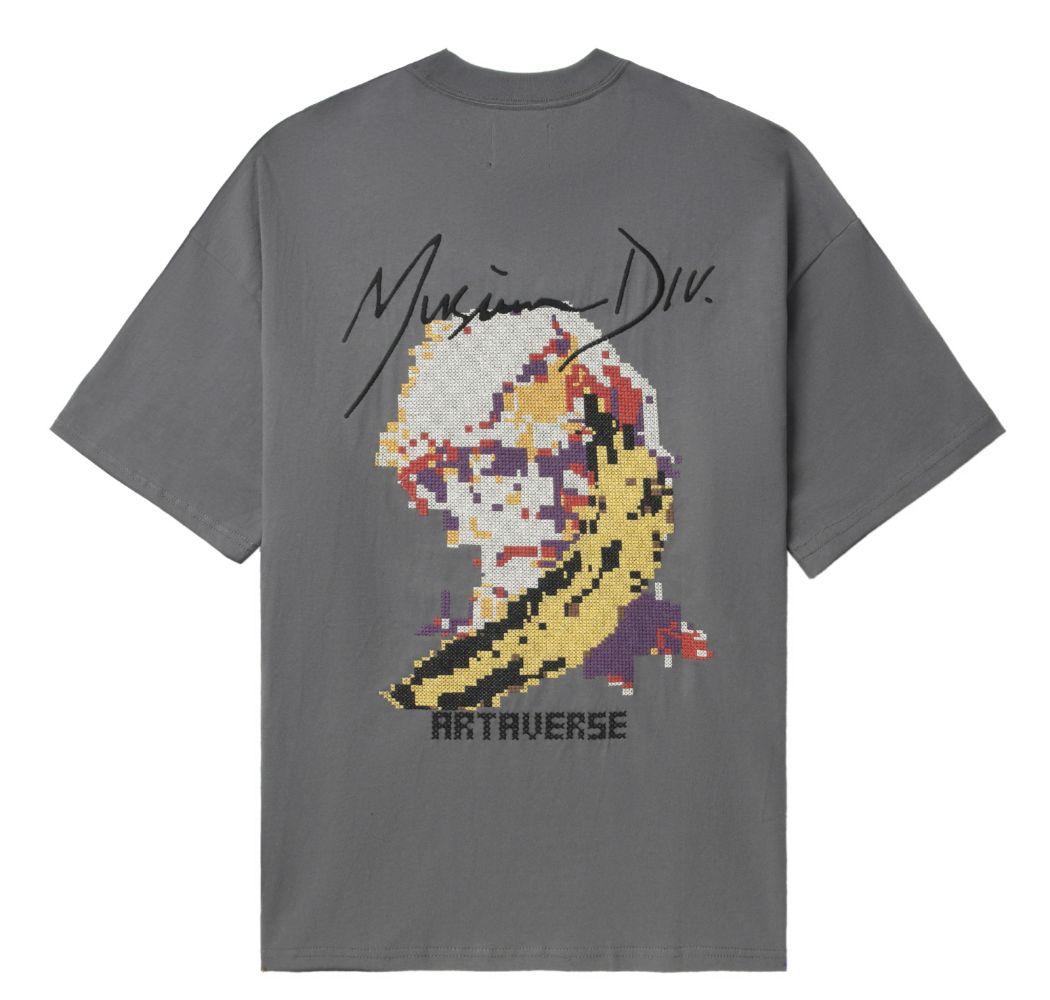 slide 1 - Artaverse Grey Tee