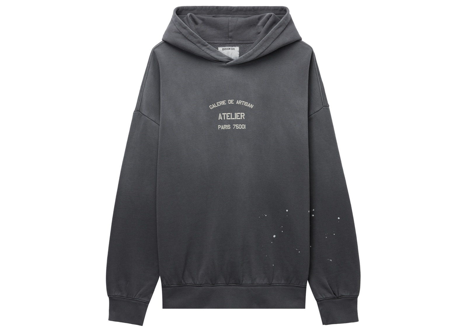 slide 2 - Atelier Hoodie Ash Grey Hoodie