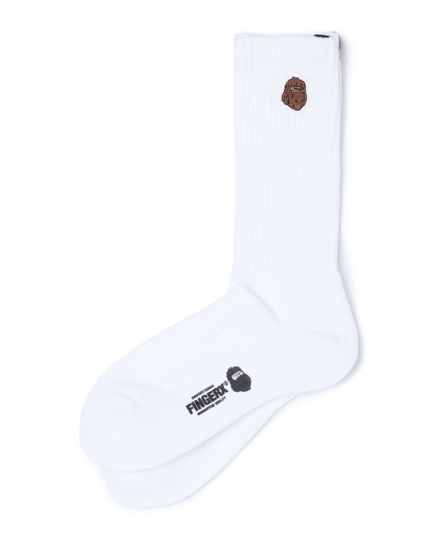 slide 1 - Big Foot White Socks