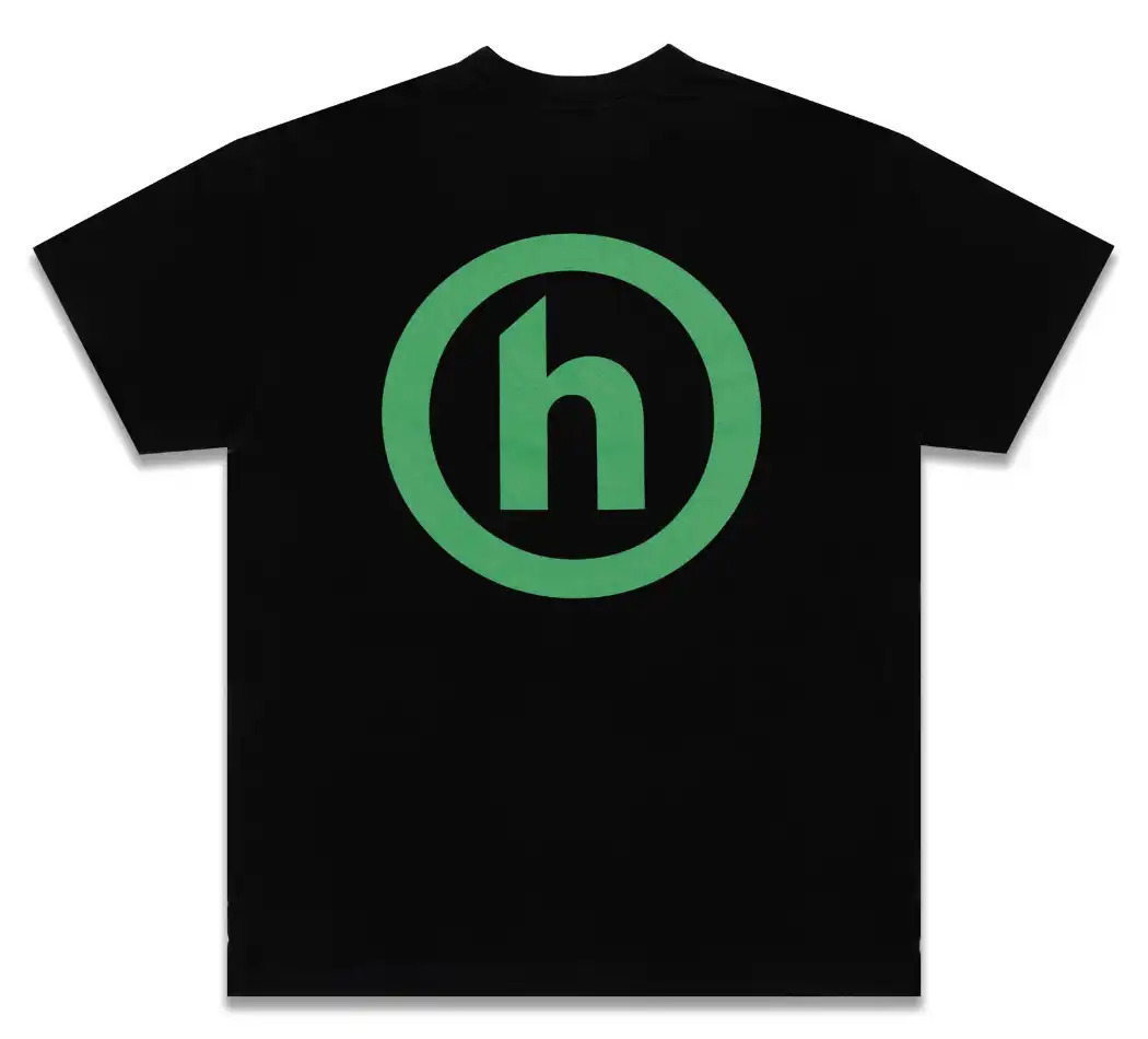 slide 1 - Classic Logo Black/Green Tee