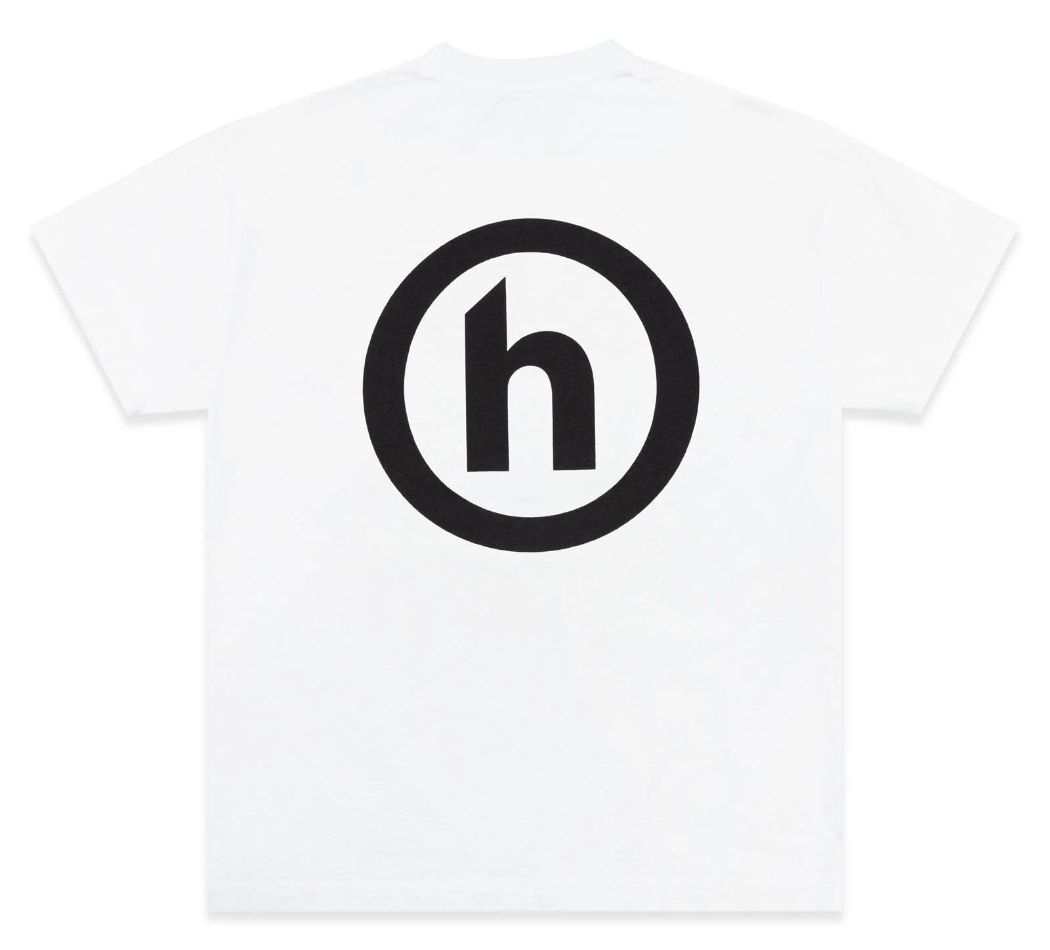 slide 1 - Classic Logo White/Black Tee