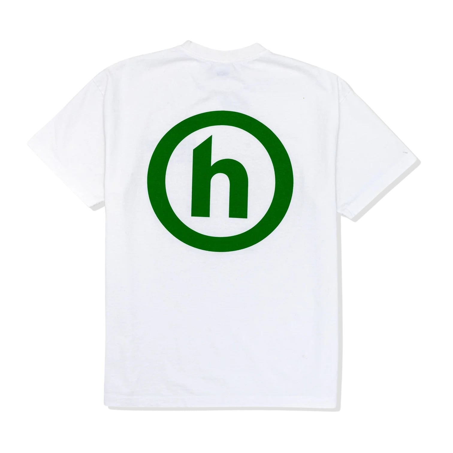 slide 1 - Classic Logo White/Green Tee