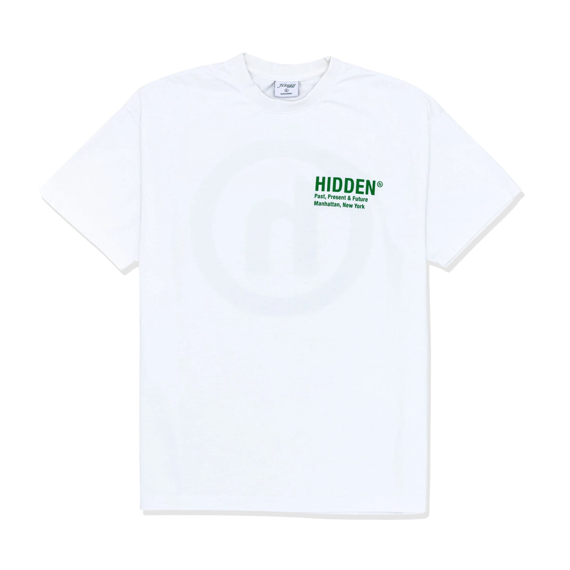 slide 2 - Classic Logo White/Green Tee