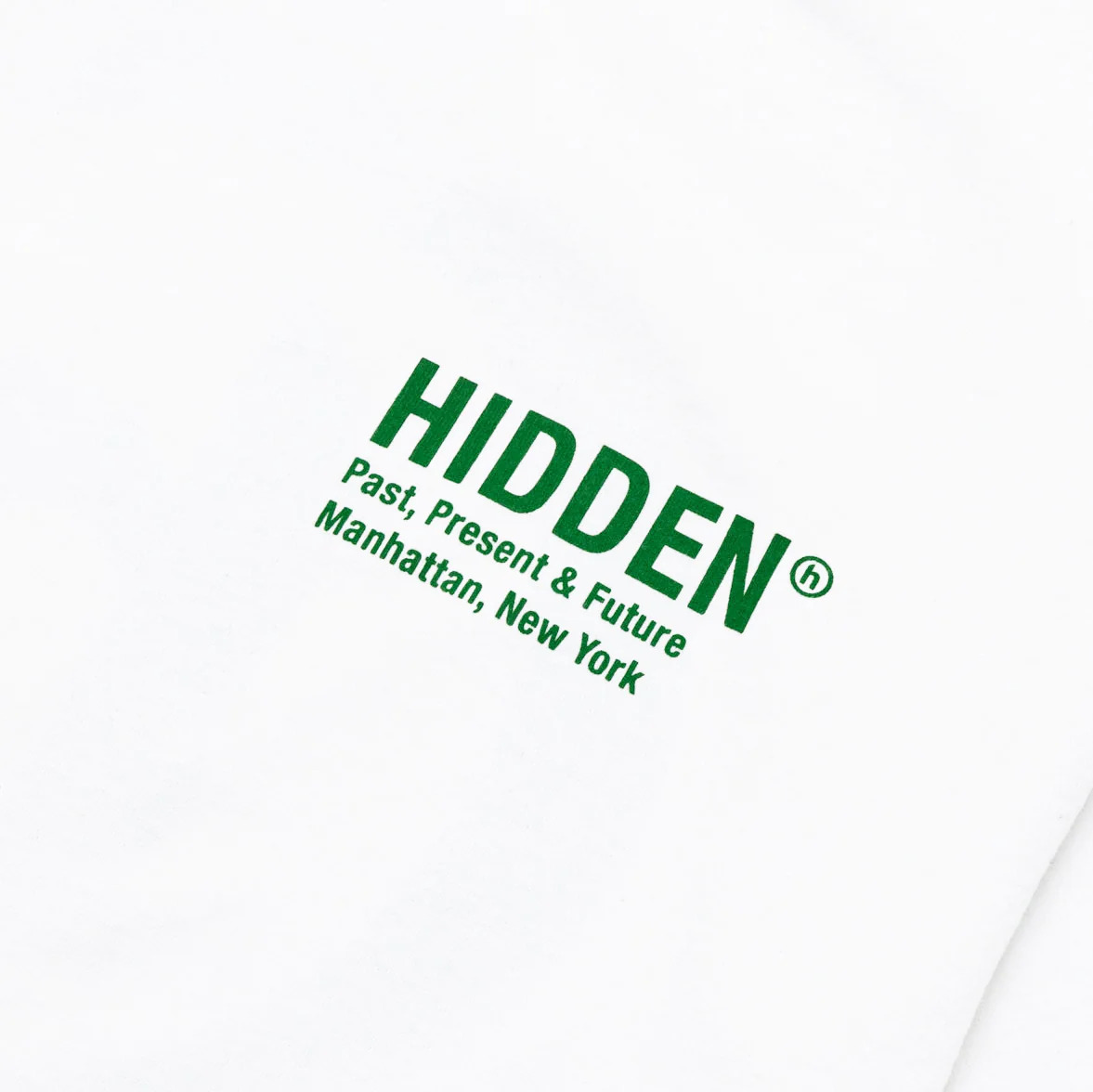 slide 3 - Classic Logo White/Green Tee