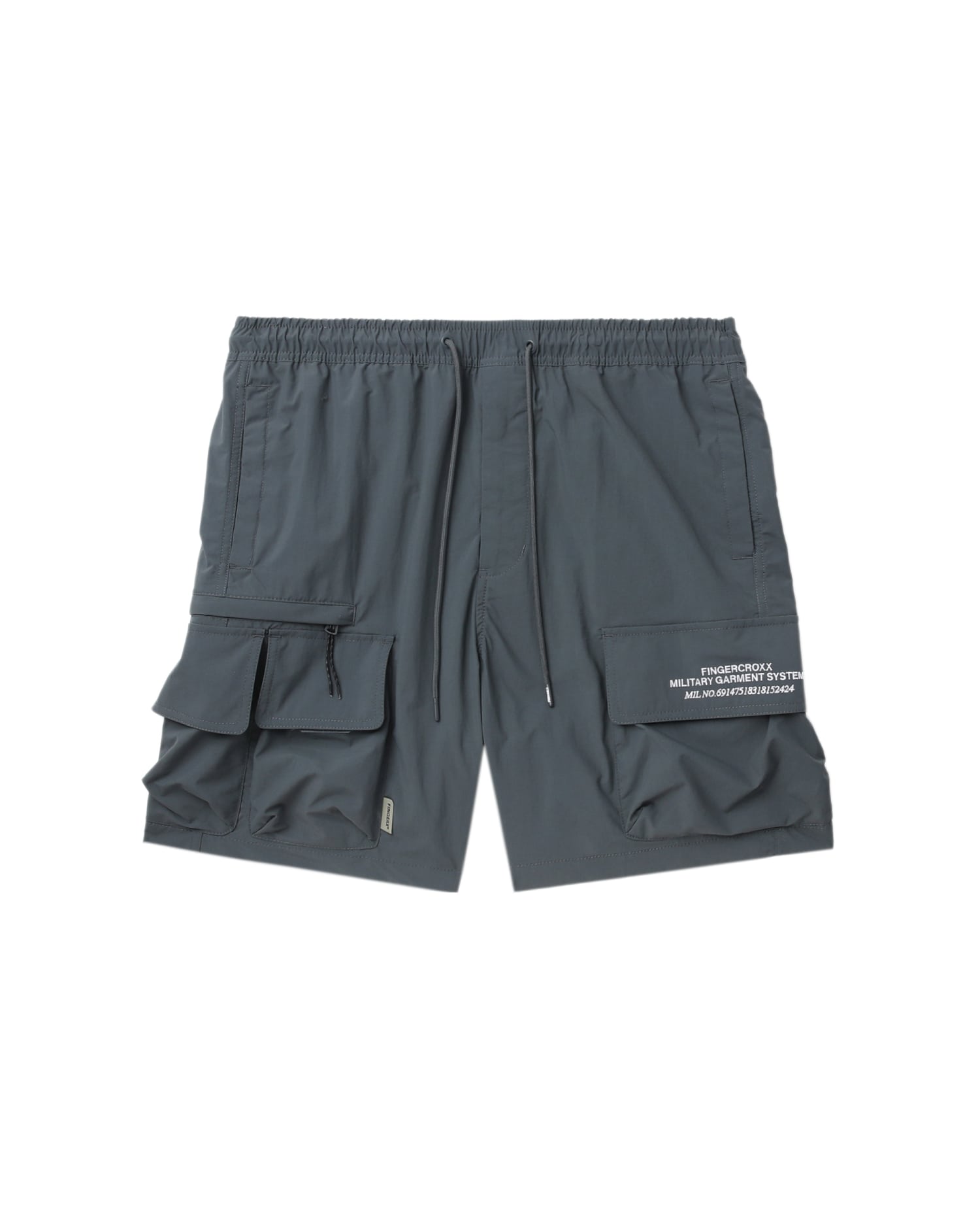 slide 1 - Dark Grey Cargo Shorts