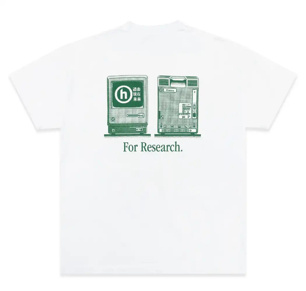 slide 1 - Dead Tech "Research" Tee