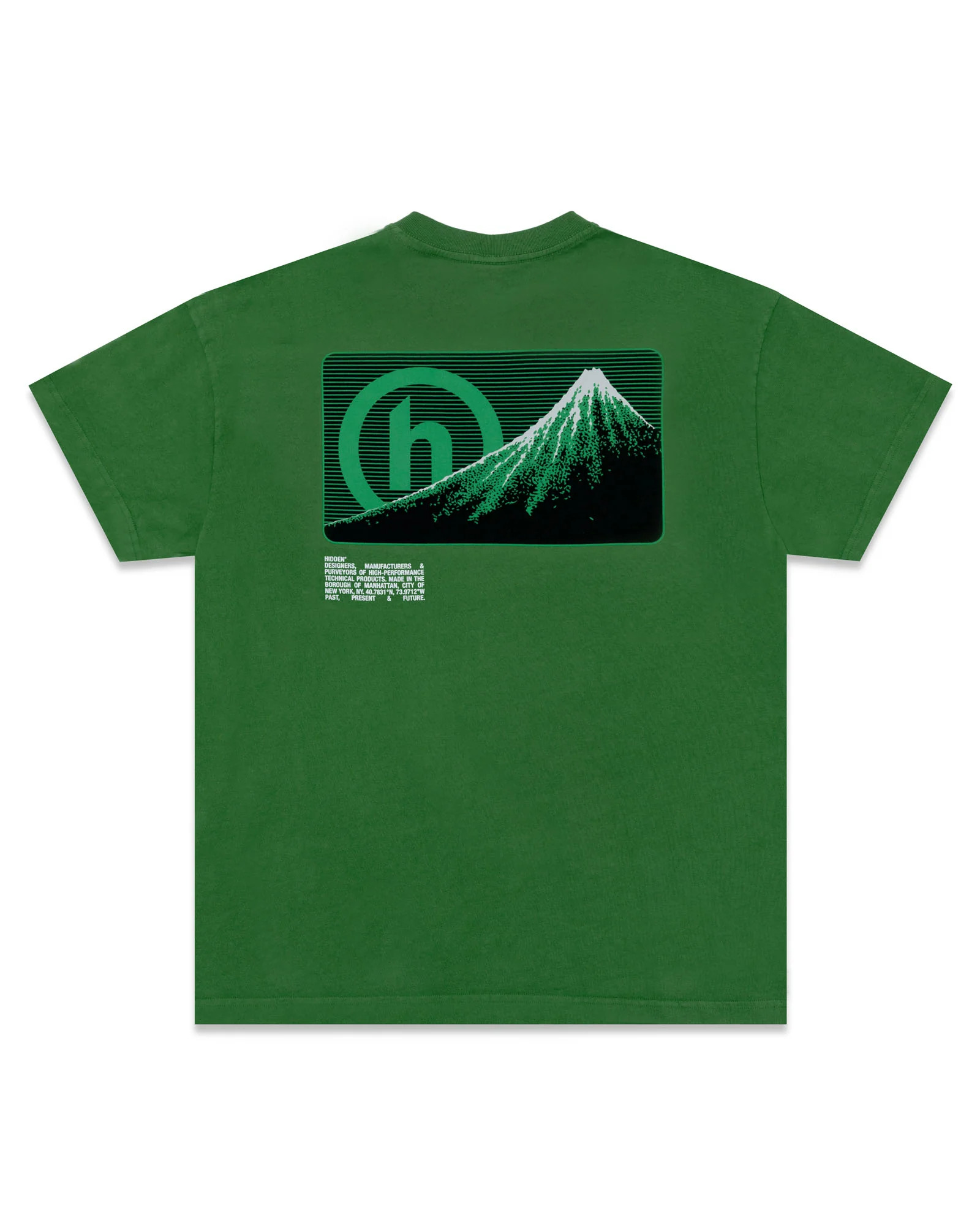 slide 1 - Digi Mountain Green Tee