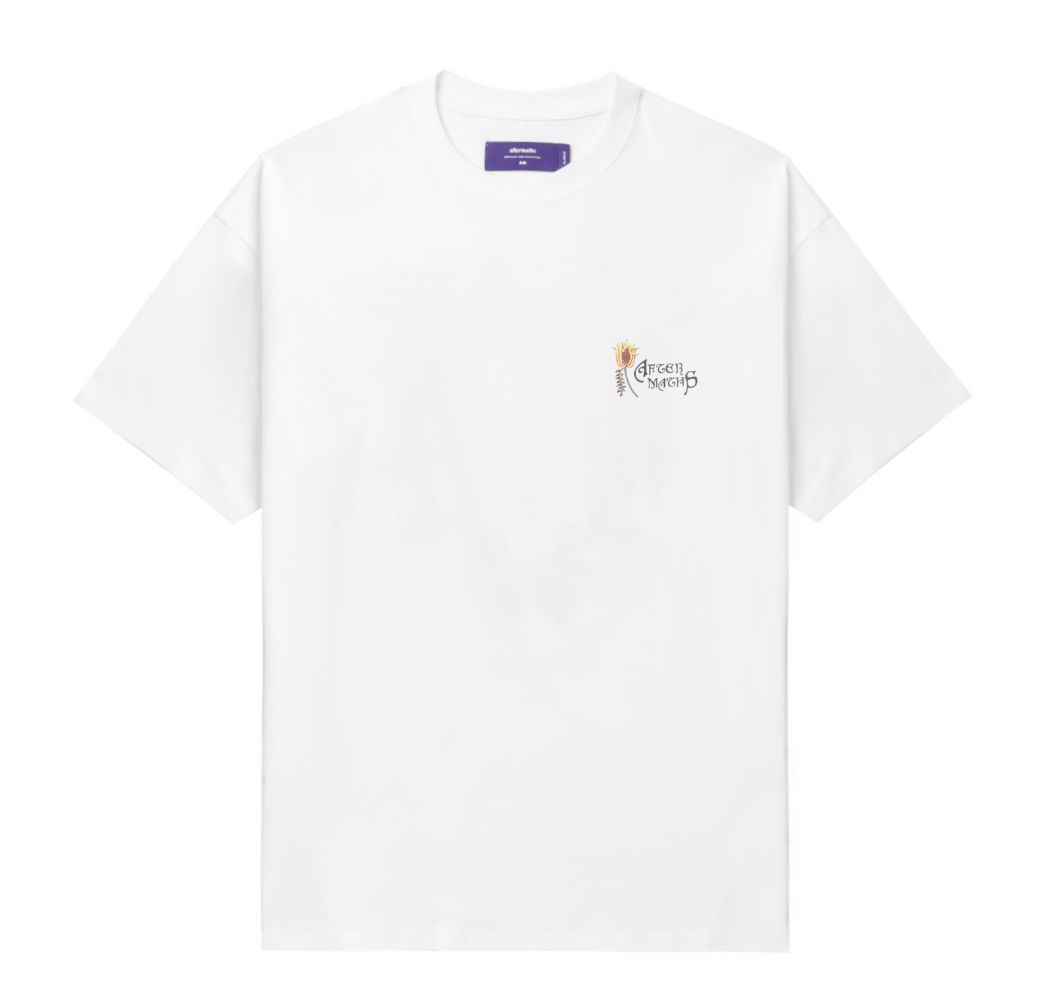 slide 2 - Double Flowered White Tee