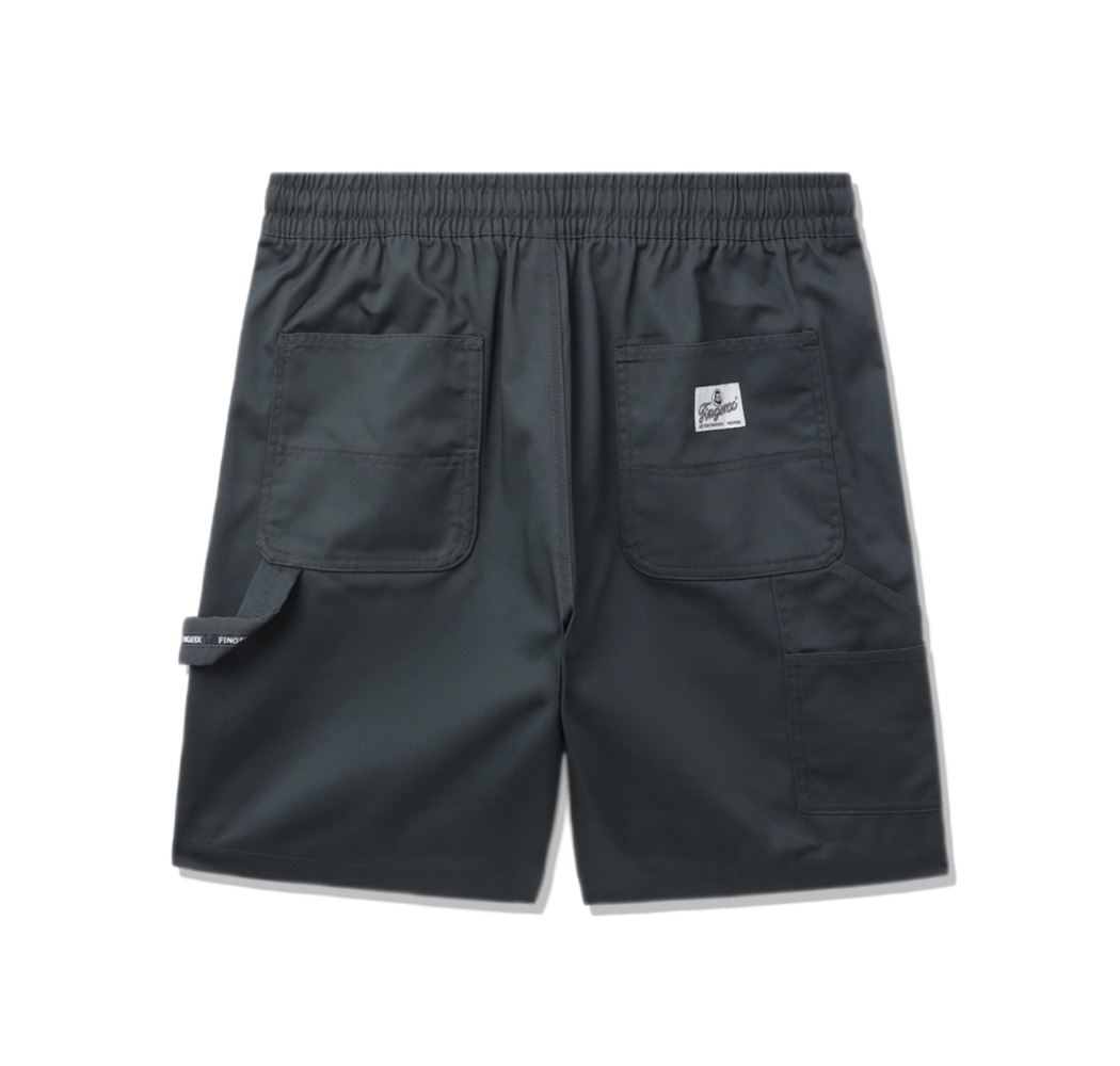 slide 2 - Elasticated Dark Grey Shorts