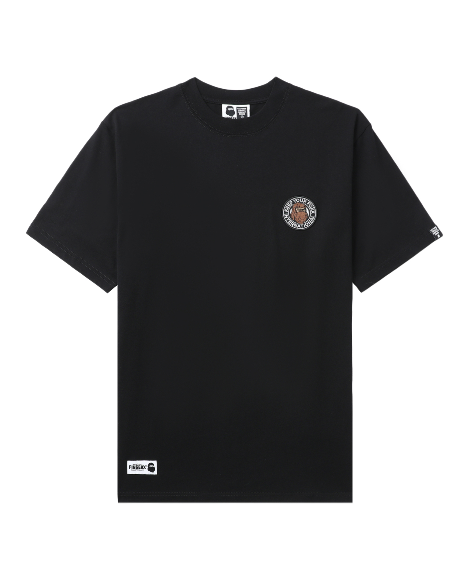 slide 1 - Emblem Black Tee