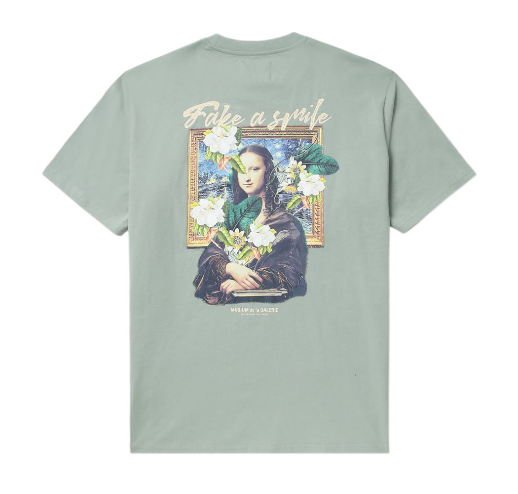 slide 1 - Fake a Smile Green Tee