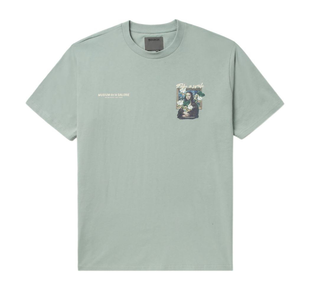 slide 2 - Fake a Smile Green Tee