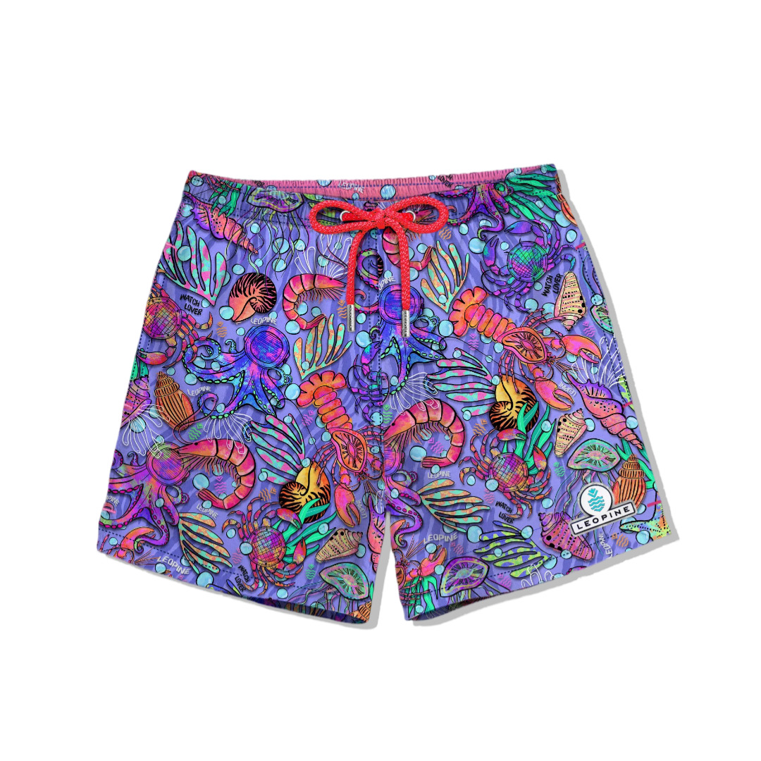 slide 1 - Gentalovers Seaworld Vibes Swim Shorts