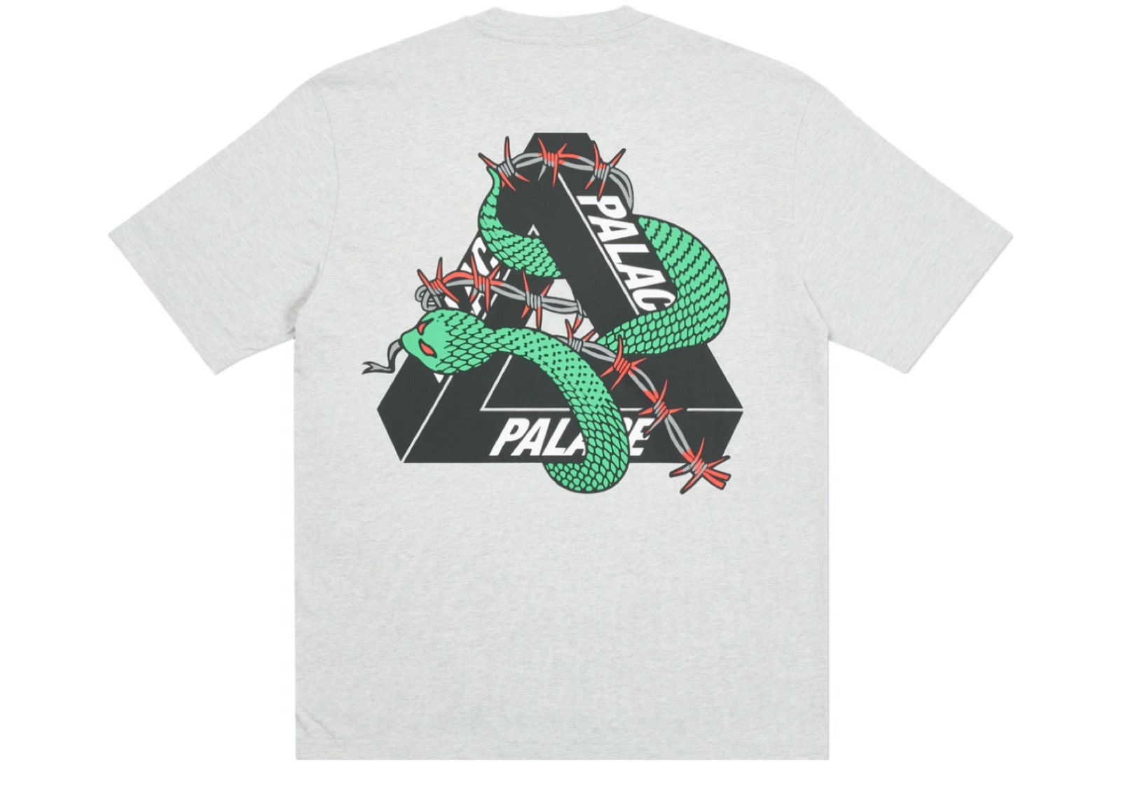 slide 1 - Grey Marl Hesh Mit Fresh T-shirt