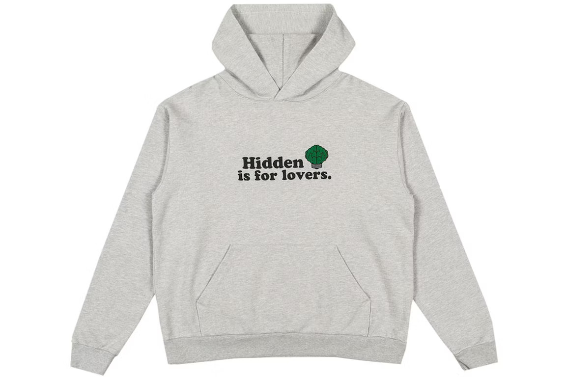 slide 2 - Hidden NY x N.E.R.D Lovers Grey Hoodie