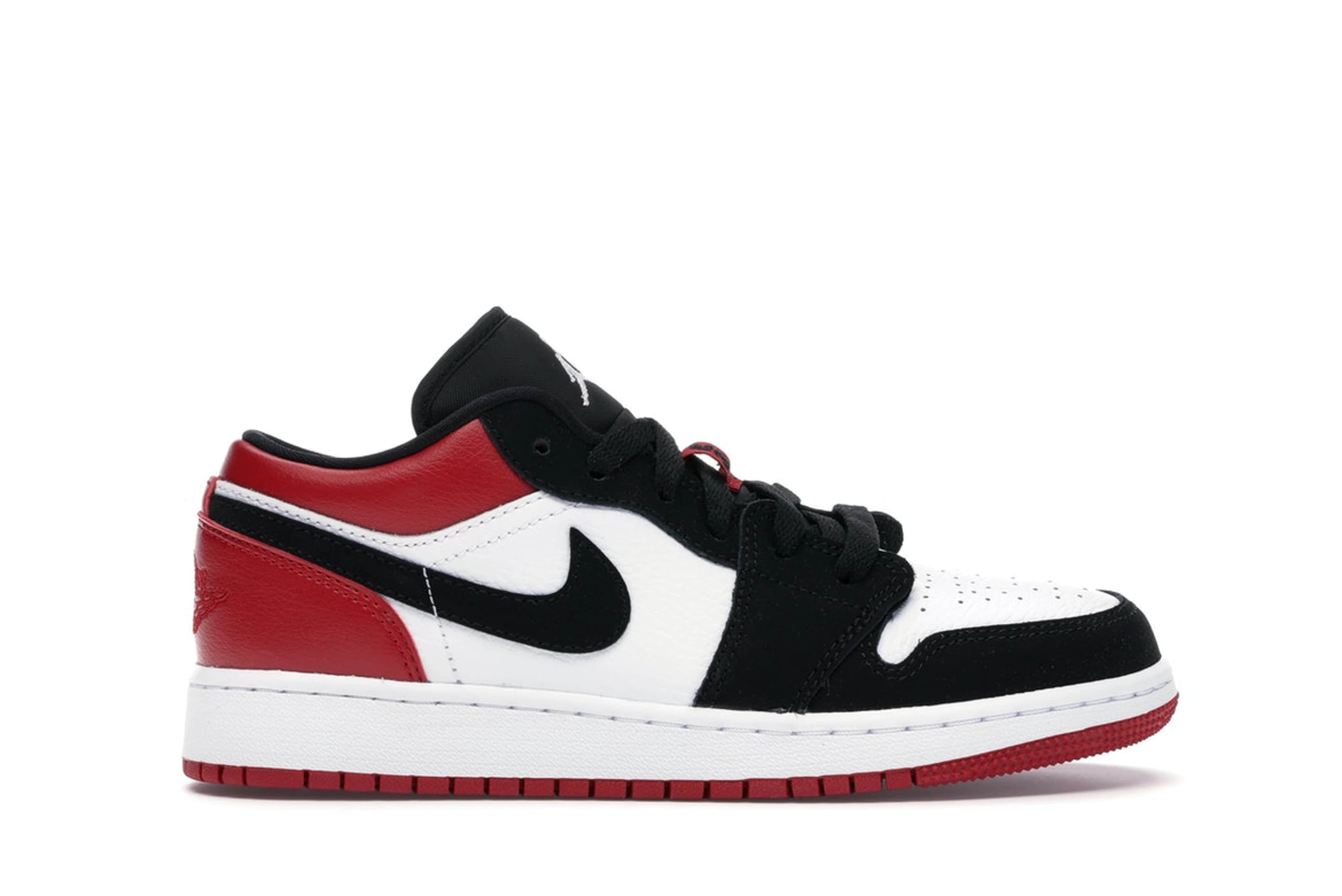 slide 1 - Jordan 1 Low Black Toe (2019) (GS)