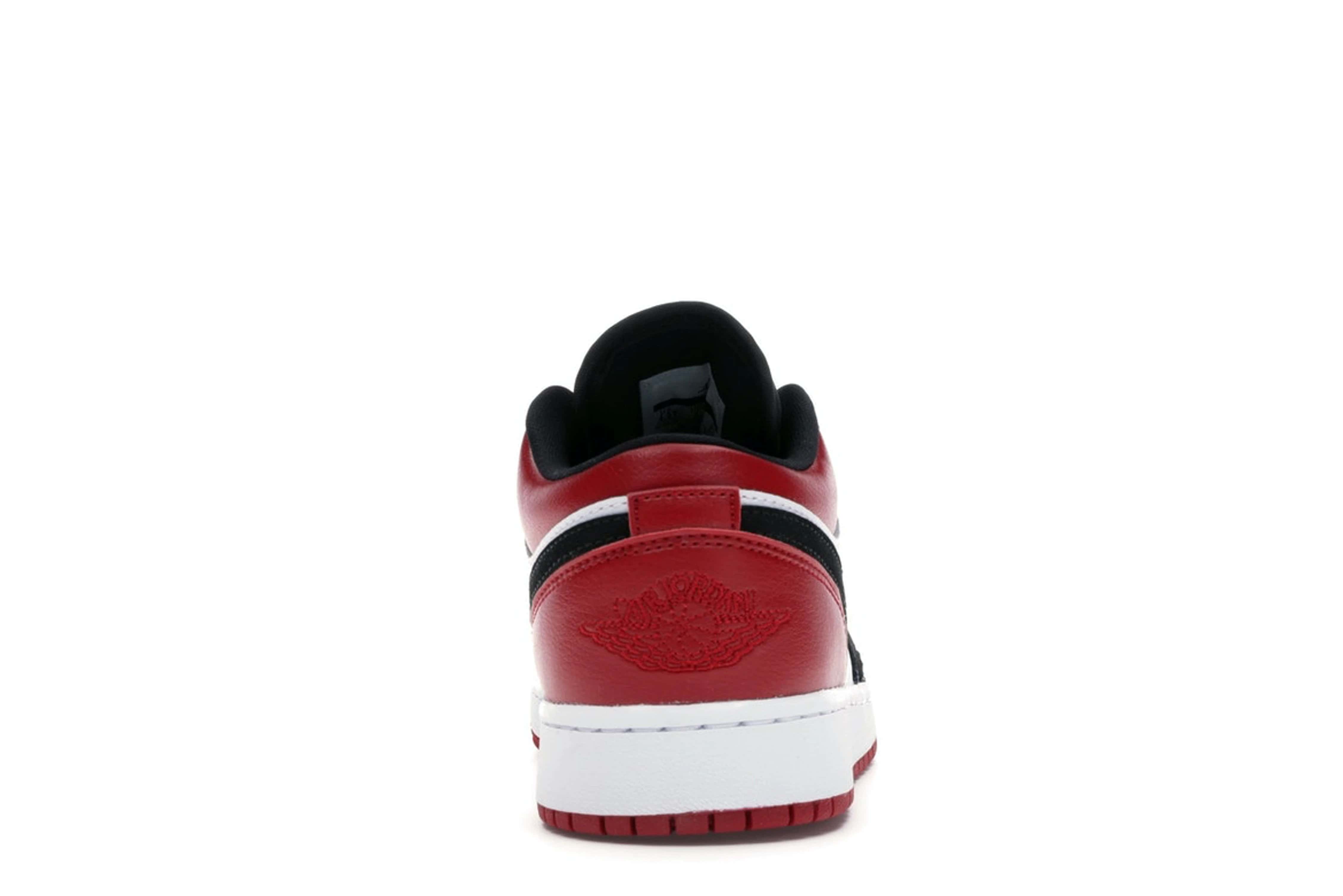 slide 4 - Jordan 1 Low Black Toe (2019) (GS)