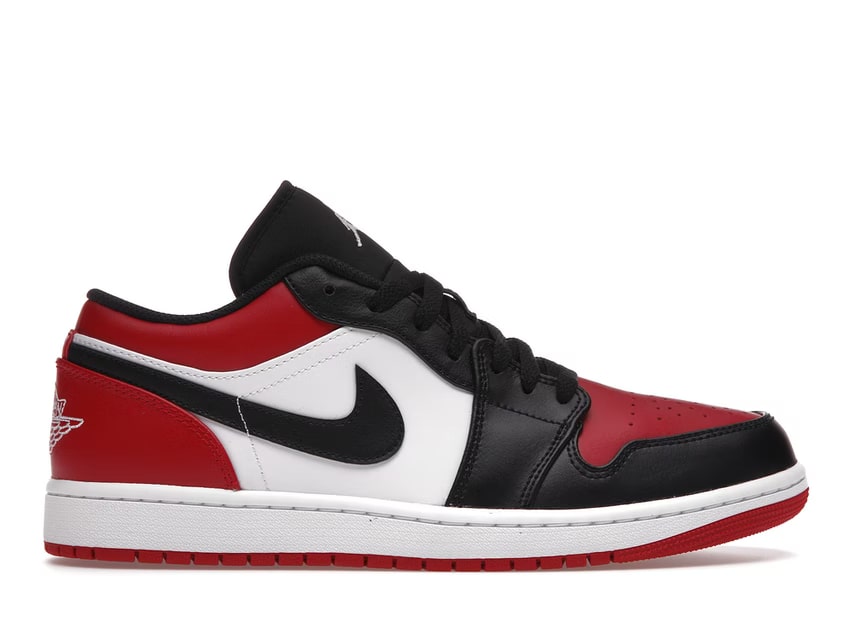 slide 1 - Jordan 1 Low Bred Toe