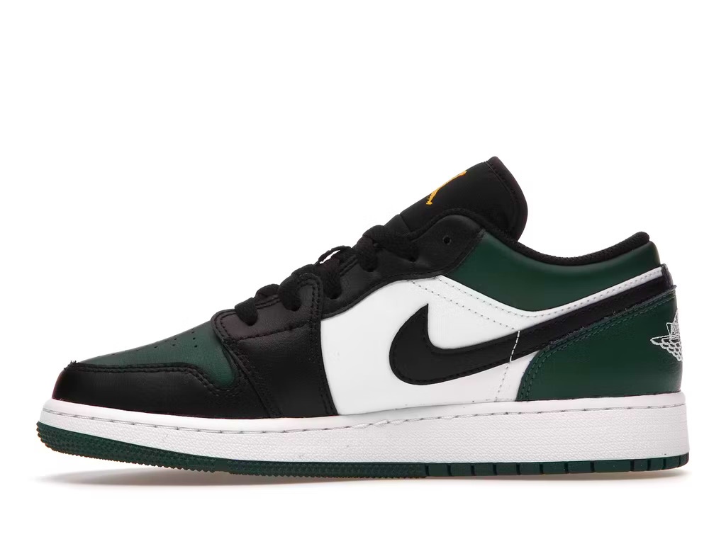 slide 3 - Jordan 1 Low Green Toe (GS)