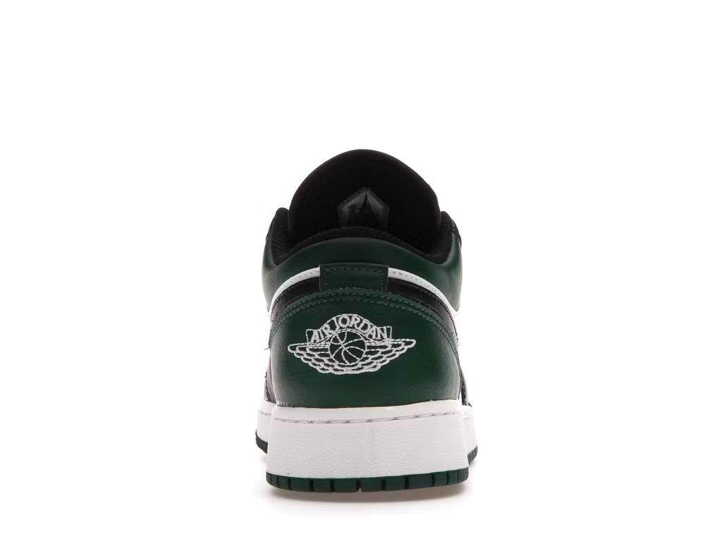 slide 4 - Jordan 1 Low Green Toe (GS)