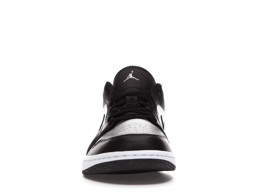 slide 2 - Jordan 1 Low SE Black Metallic Silver (W)