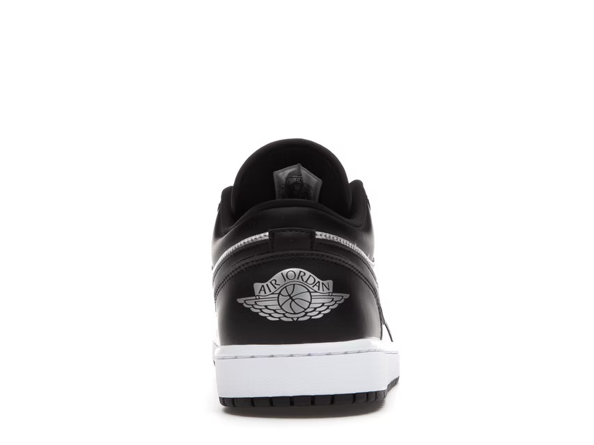 slide 4 - Jordan 1 Low SE Black Metallic Silver (W)