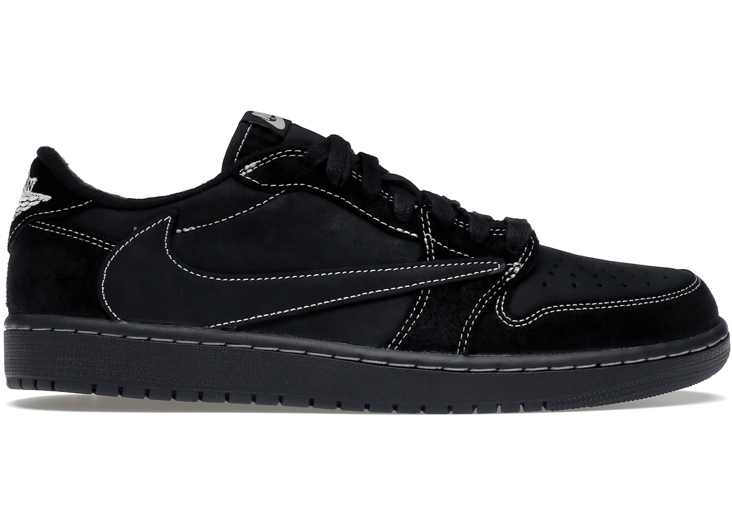 slide 1 - Jordan 1 Low Travis Scott Black Phantom