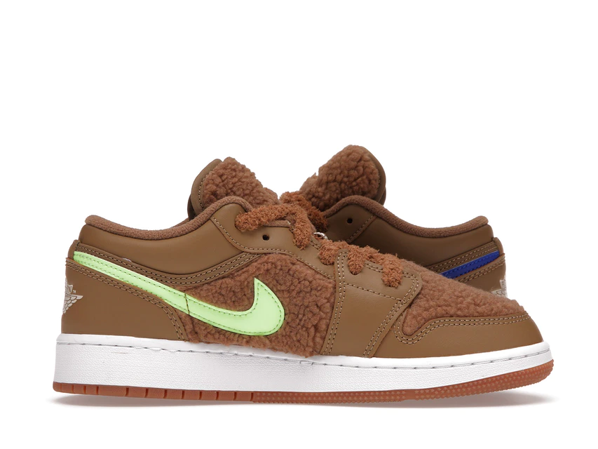 slide 3 - Jordan 1 Low Utility Teddy Bear (GS)